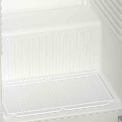 LIEBHERR - Grille de sol en acier plastifié blanc