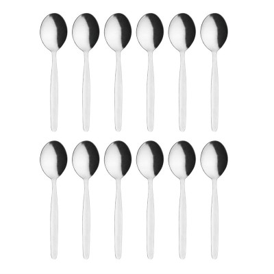 OLYMPIA - Cuillère à soupe ronde par lot de 12