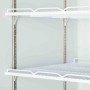 TEFCOLD - Vitrine positive 2 portes vitrées intérieur blanc 809 L