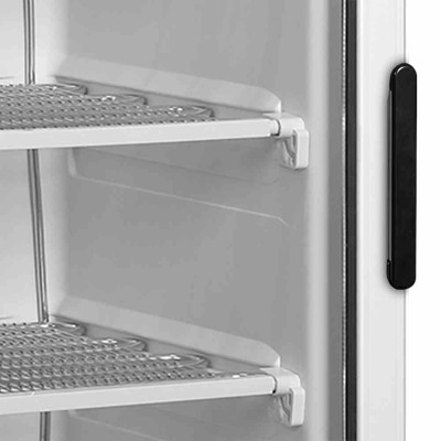 TEFCOLD - Armoire froide négative blanche à porte vitrée chauffée 270 L
