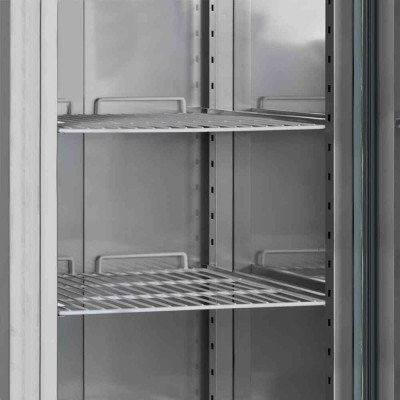 TEFCOLD - Armoire froide positive 2 portes pleines inox GN 2/1 940 L