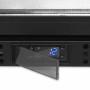 TEFCOLD - Arrière de bar noir 1 porte vitrée 115 L
