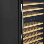 TEFCOLD - Cave à vin noire 1 porte vitrée 250 L 119 bouteilles