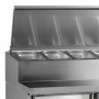 TEFCOLD - Table de préparation 2 portes cuve GN 1/3 337 L