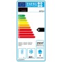TEFCOLD - Table réfrigérée négative 2 portes GN 1/1 avec dosseret 272 L