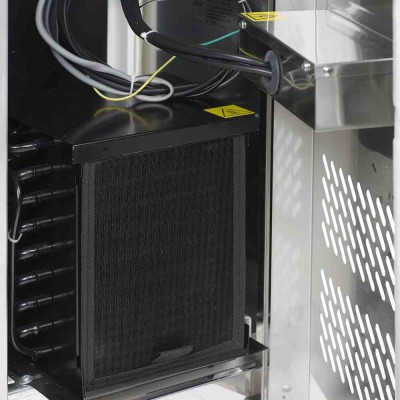 TEFCOLD - Table réfrigérée négative centrale d'encas 2 portes 230 L