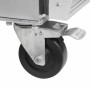 TEFCOLD - Table réfrigérée inox centrale 2 portes vitrées GN 1/1 272 L