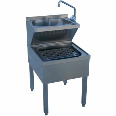DIAMOND - Lave-mains combiné sur piètement