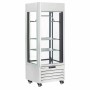 DIAMOND - Vitrine FULL vitrée 440 L 2 étagères & barre à viande ventilée MEAT blanc
