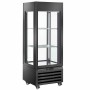 DIAMOND - Vitrine FULL vitrée 440 L 1 niveau + 2 étagères ventilée WINE noir