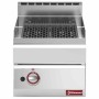 DIAMOND - Grill-vapeur gaz avec grille de cuisson en fonte Top L. 400 mm