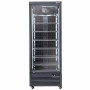 DIVERSO - Vitrine freezer verticale 560 L noire