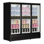 TEFCOLD - Armoire à froid négatif noire ventilée 3 portes 1090 L