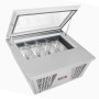 POLAR - Congélateur à glace de comptoir série G 4 bacs Napoli