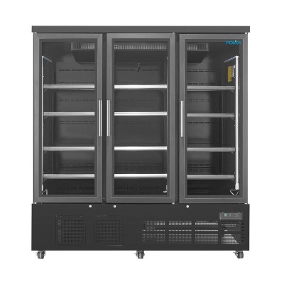 POLAR - Vitrine réfrigérée négative triple porte série G 1156 L