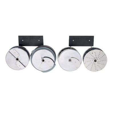 ROBOT-COUPE - Porte disques mural 4 tiges inox