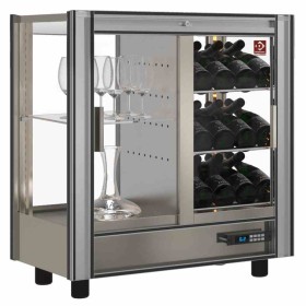 DIAMOND - Vitrine réfrigérée à vins 216 litres modulable 42/64 bouteilles