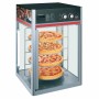 DIAMOND - Vitrine chauffante à poser 4 grilles rotatives