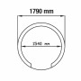 DIAMOND - Four à pizzas traditionnel à bois Ø 1540 mm démonté
