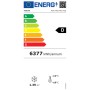 TEFCOLD - Armoire froide négative 2 portes vitrées noire 702 L