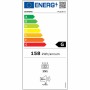 DIAMOND - Vitrine cave à vins ventilée porte en acier inox 470 L noire