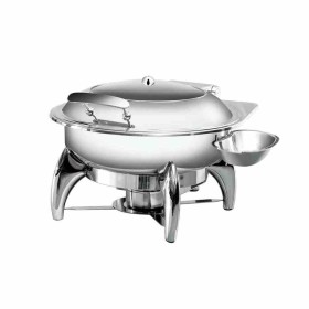 ATOSA - Chafing dish rond couvercle hublot 6 L