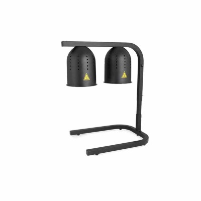 ATOSA - Chauffe frites noir 2 lampes