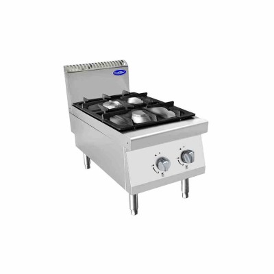 ATOSA - Fourneau gaz a poser 2 feux vifs 2 x 7 kW