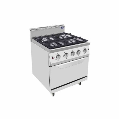 ATOSA - Fourneau gaz sur four 4 feux vifs 4 x 7 kW