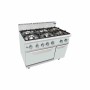 ATOSA - Fourneau gaz sur four 6 feux vifs 6 x 7 kW