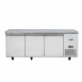 ATOSA - Table positive 3 portes 600 x 400 marbre central