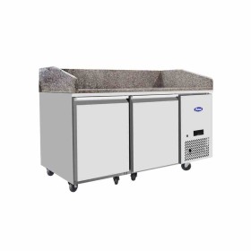 ATOSA - Table a pizzas 2 portes 400 x 600 dessus en granit