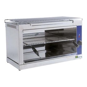 AFI - Salamandre traversante avec grille réglable sur 2 niveaux 620 x 350 mm