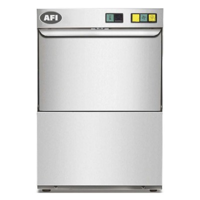 AFI - Lave-verres inox AISI 304 panier 400 x 400 mm adoucisseur