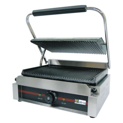 AFI - Grill de contact avec plaque rainurée 355 x 235 mm