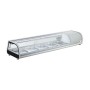 AFI - Vitrine réfrigérée à sushis portes coulissantes 5 x GN 1/2 132 L