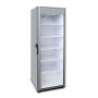 AFI - Armoire réfrigérée positive 1 porte vitrée 382 L blanche