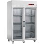 DIAMOND - Fin de série - Armoire de congélation 2 portes vitrées GN 2/1 1400 L