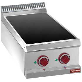 DIAMOND - Fin de série - Cuisinière électrique vitrocéramique 2 zones
