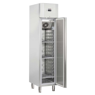 CASSELIN - Armoire froide positive 1 porte pleine inox 235 L