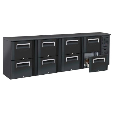 CASSELIN - Arrière bar 4 x 2 tiroirs 618 L