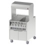 CASSELIN - Poste de salage chauffe sauce traversant 800