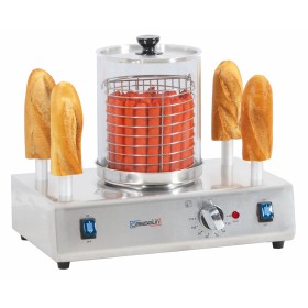 CASSELIN - Machine à hot dog 4 plots chauffants