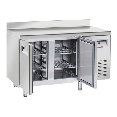 CASSELIN - Table réfrigérée négative avec dosseret 2 portes 260 L