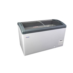 ELCOLD - Glacier 131 cm 352 L arrondi vitré