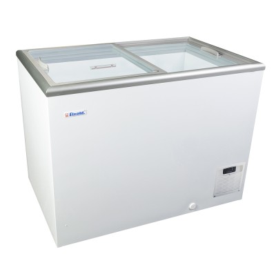 ELCOLD - Glacier plat multifonction 109 cm 306 L vitré