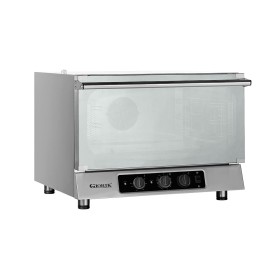 GIORIK - Four à convection électrique 3 niveaux GN1/1 ou 600x400 porte basculante 2 vitesses humidificateur 230 V