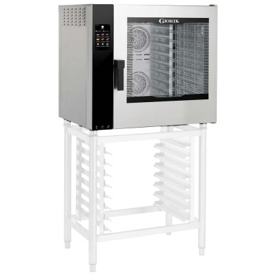 GIORIK - Four mixte réversible 7 niveaux GN 1/1 - 600x400 vapeur par injection - ferrage à droite - lavage intégré