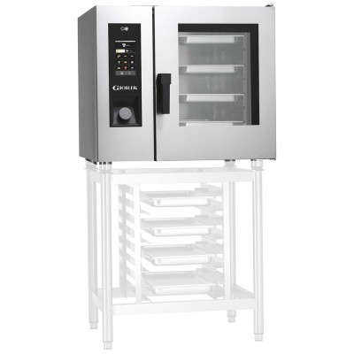 GIORIK - Four mixte électrique interface OneTouch 6 niveaux GN1/1 vapeur injection avec système de lavage