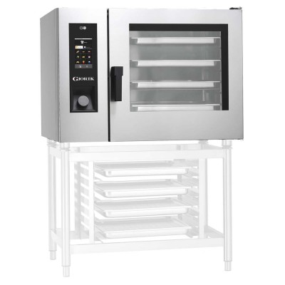 GIORIK - Four mixte électrique interface OneTouch 6 niveaux GN2/1 vapeur injection avec système de lavage